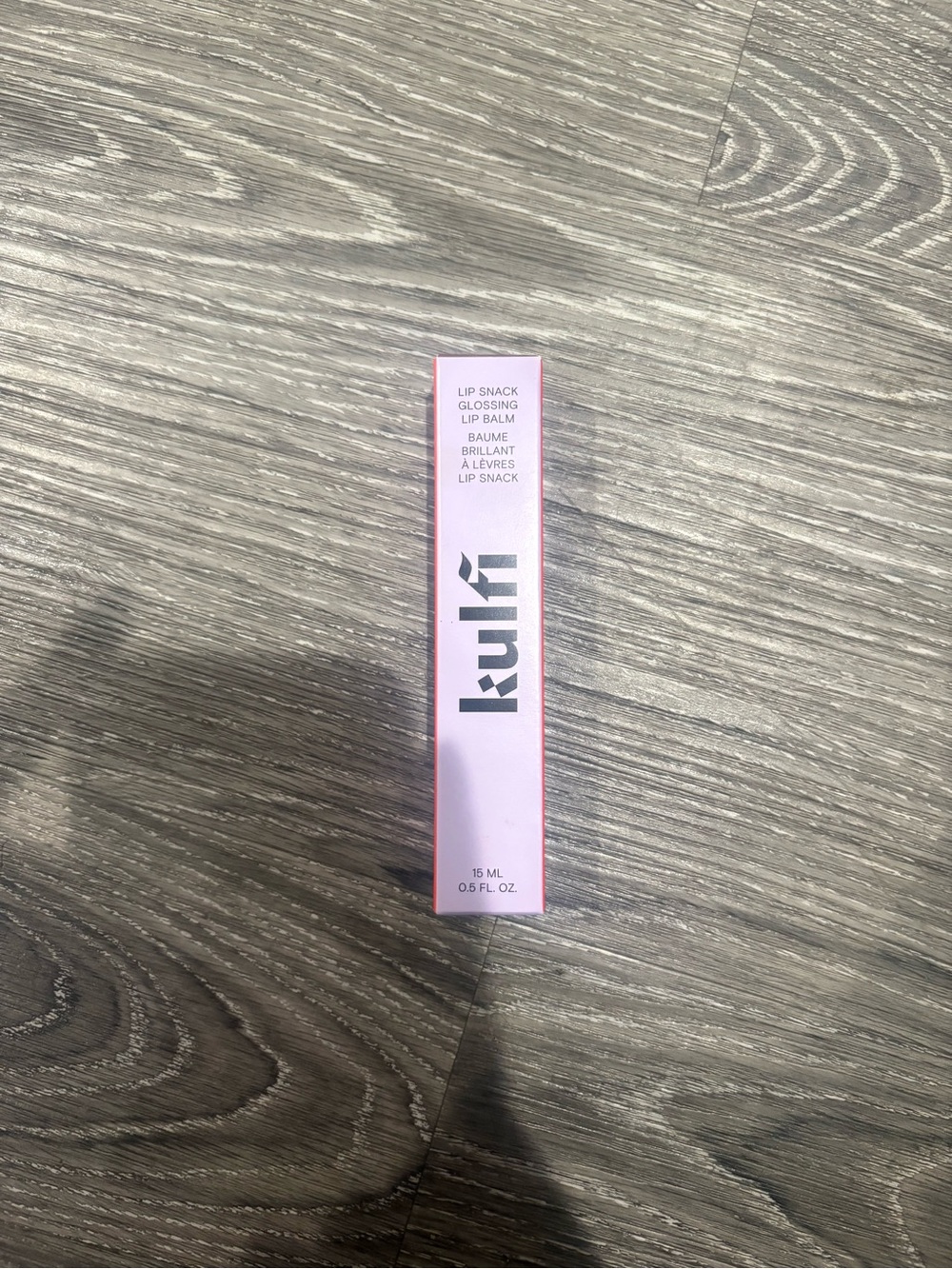 kulíf Lip Snack Glossing Lip Balm — Soft Pink